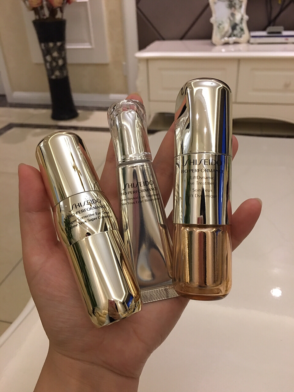 资生堂百优bio三款眼霜介绍合集!