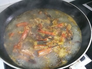 咖喱鲜虾粉丝制作过程