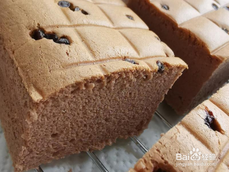 巧克力古早蛋糕的做法