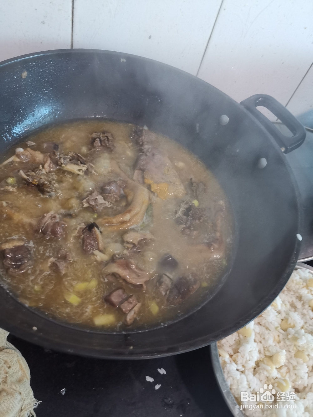 怎么用电锅大鹅炖土豆