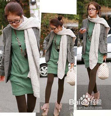 长款毛衣这样穿，既能御寒又不闷热