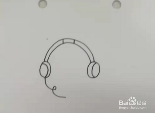 简笔画的耳机怎么画