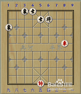 象棋残局：一车巧胜士象全系列：[4]简单3