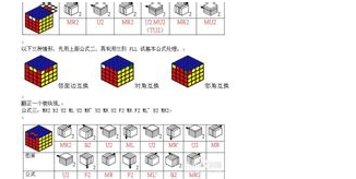 四阶魔方教程图解以及转法