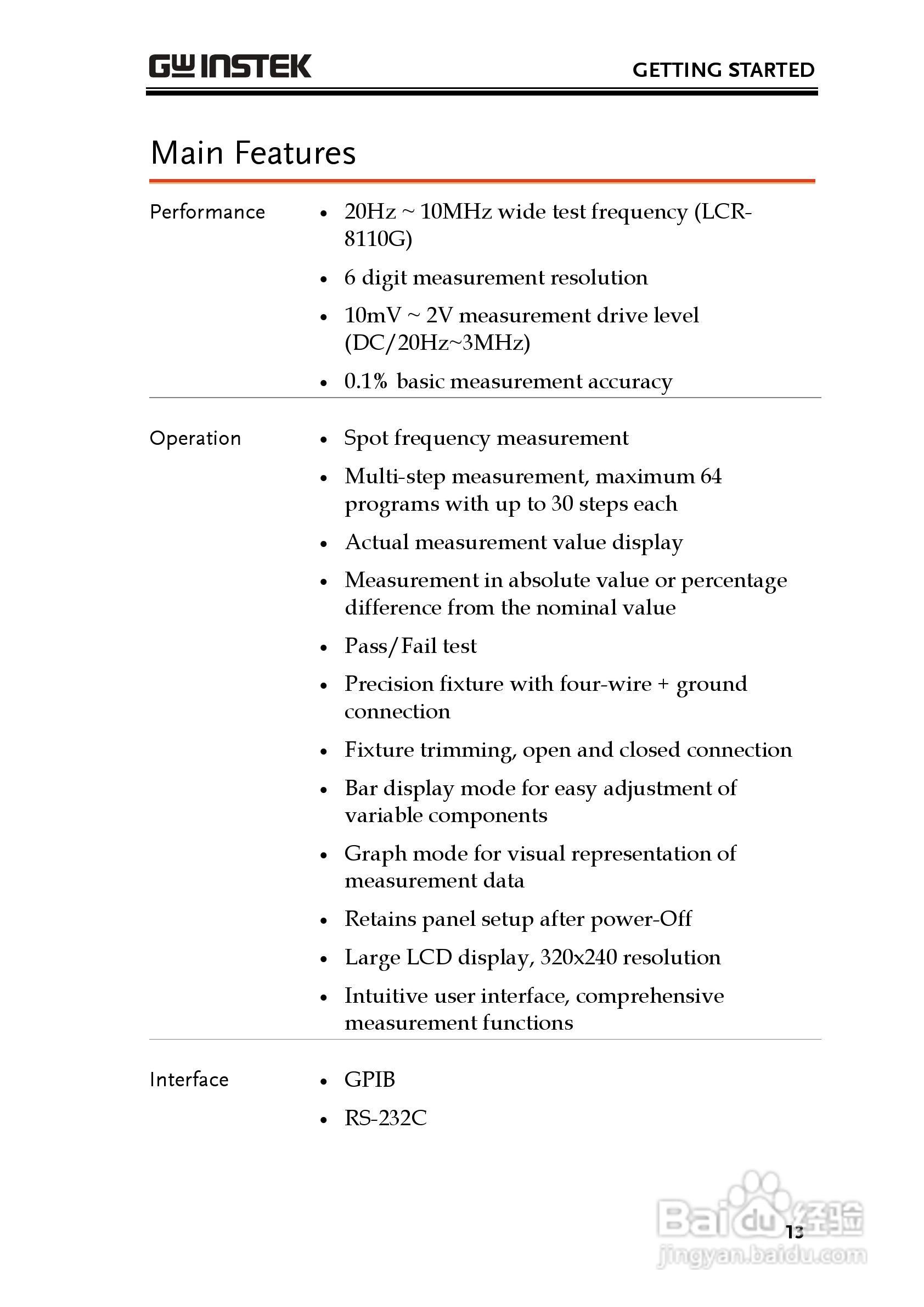 固纬LCR-8105G高精度LCR测试仪使用说明书:[2]