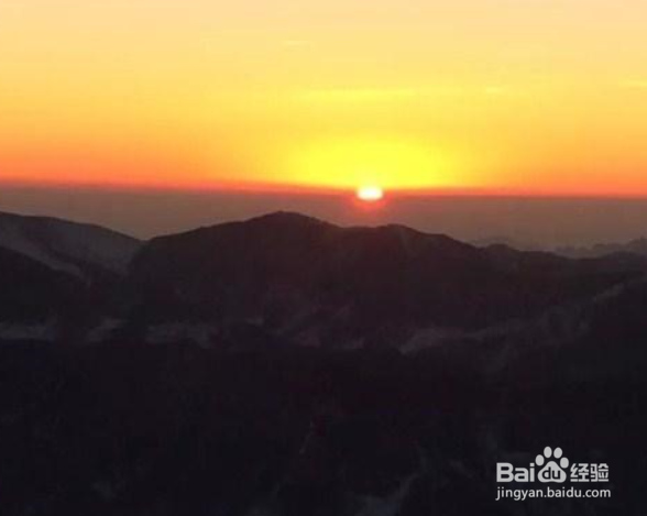 五台山东台看日出攻略