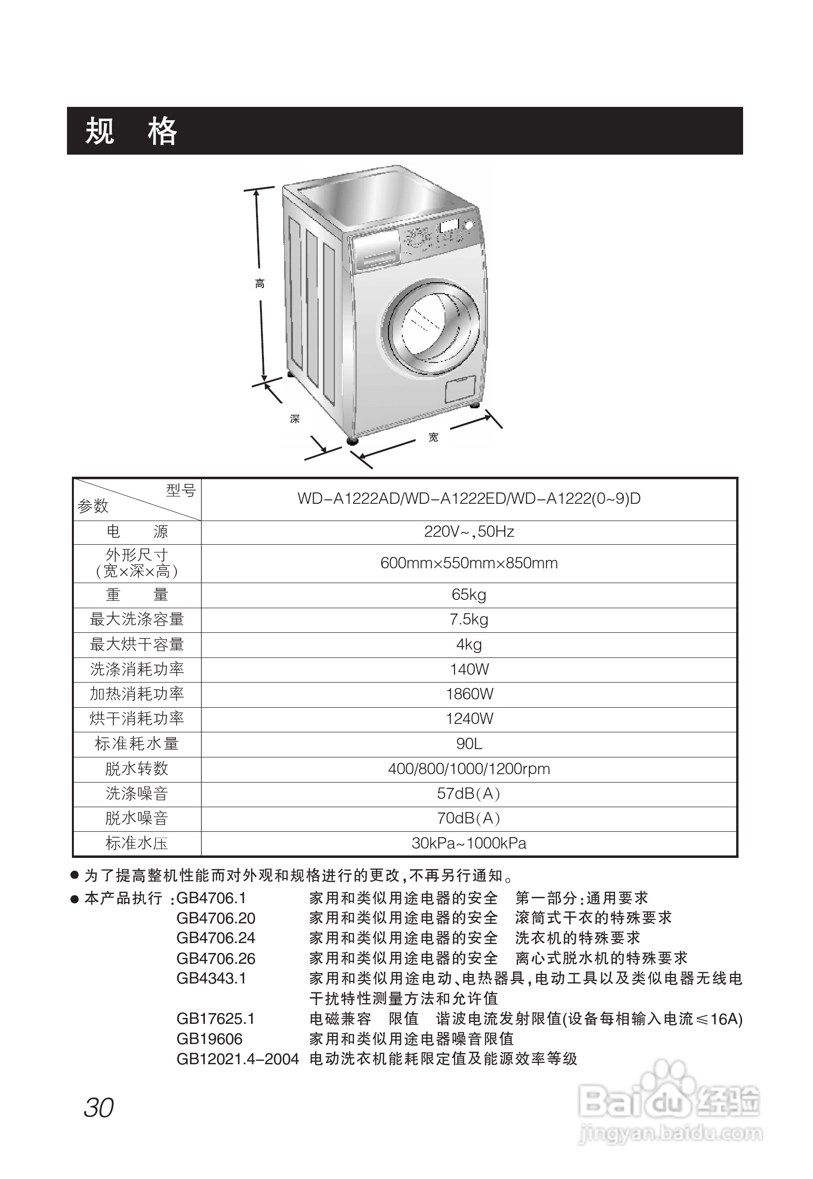 LG WD-A1222ED洗衣机使用说明书:[3]