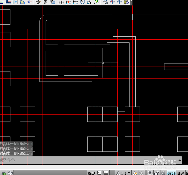 AutoCADT20天正建筑如何净距偏移