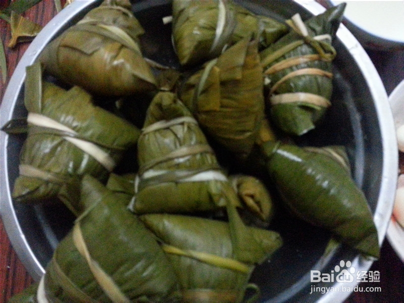 端午节——猪肉鹌鹑蛋粽子