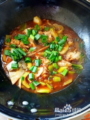 怎么做青菜烧鱼头