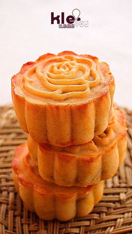 麻薯红豆沙月饼