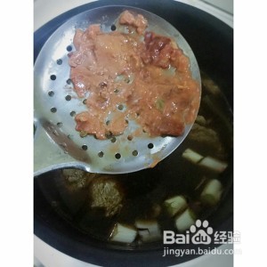 电饭锅版酱牛肉的做法