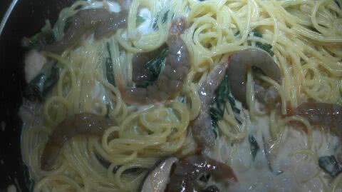 白酱海鲜意大利面