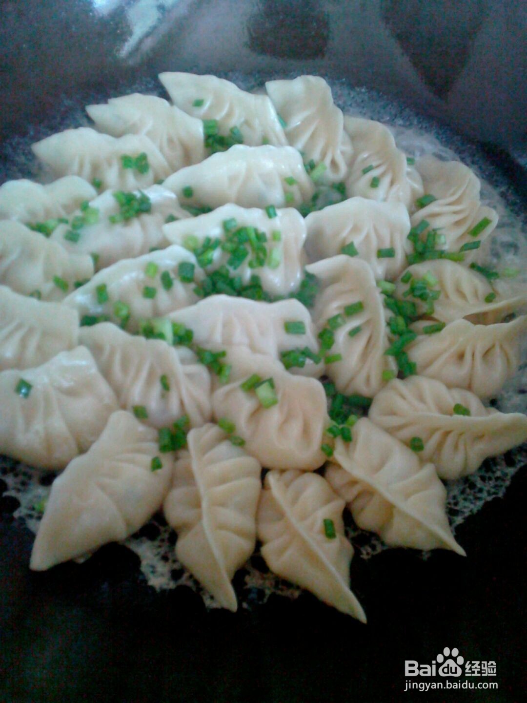 冰花煎饺的做法