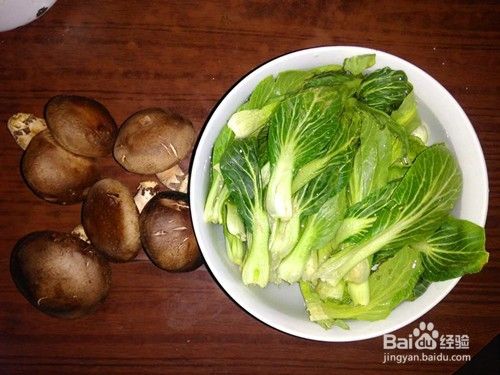 香菇和油菜怎么做好吃