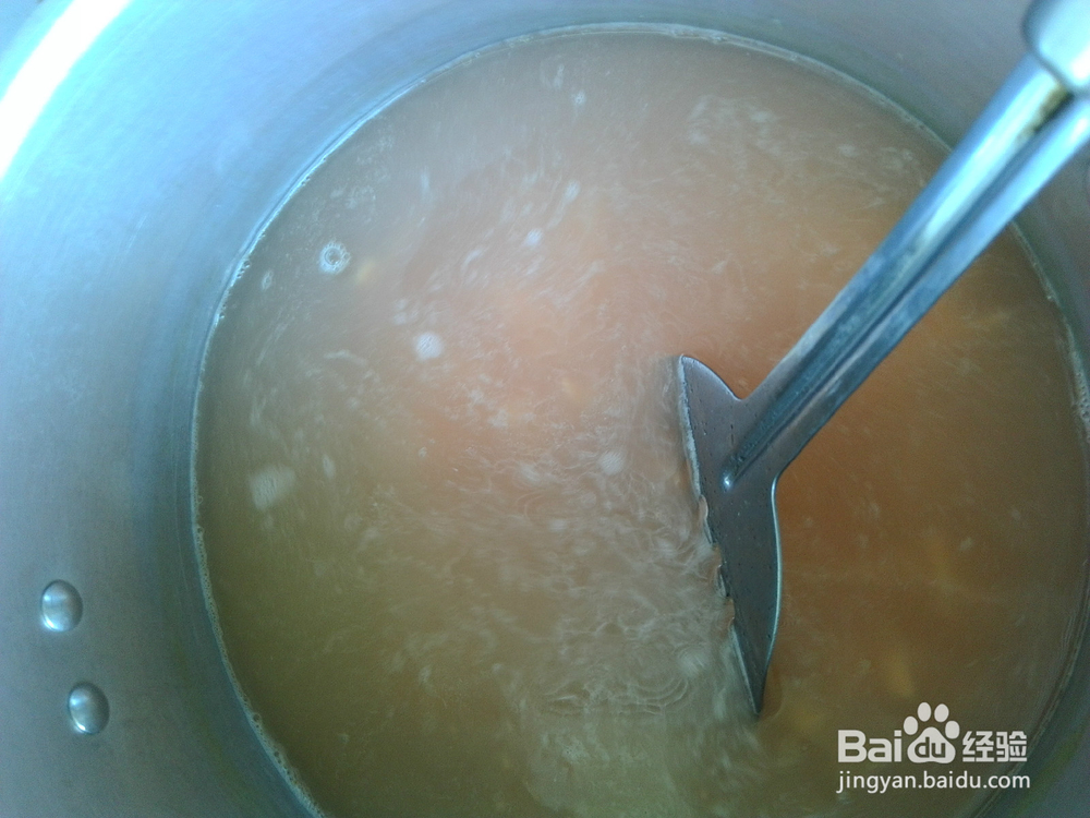 夏日之美食红薯粥