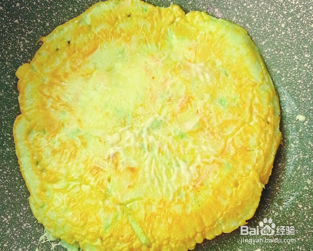 抢着吃的蔬菜鸡蛋饼