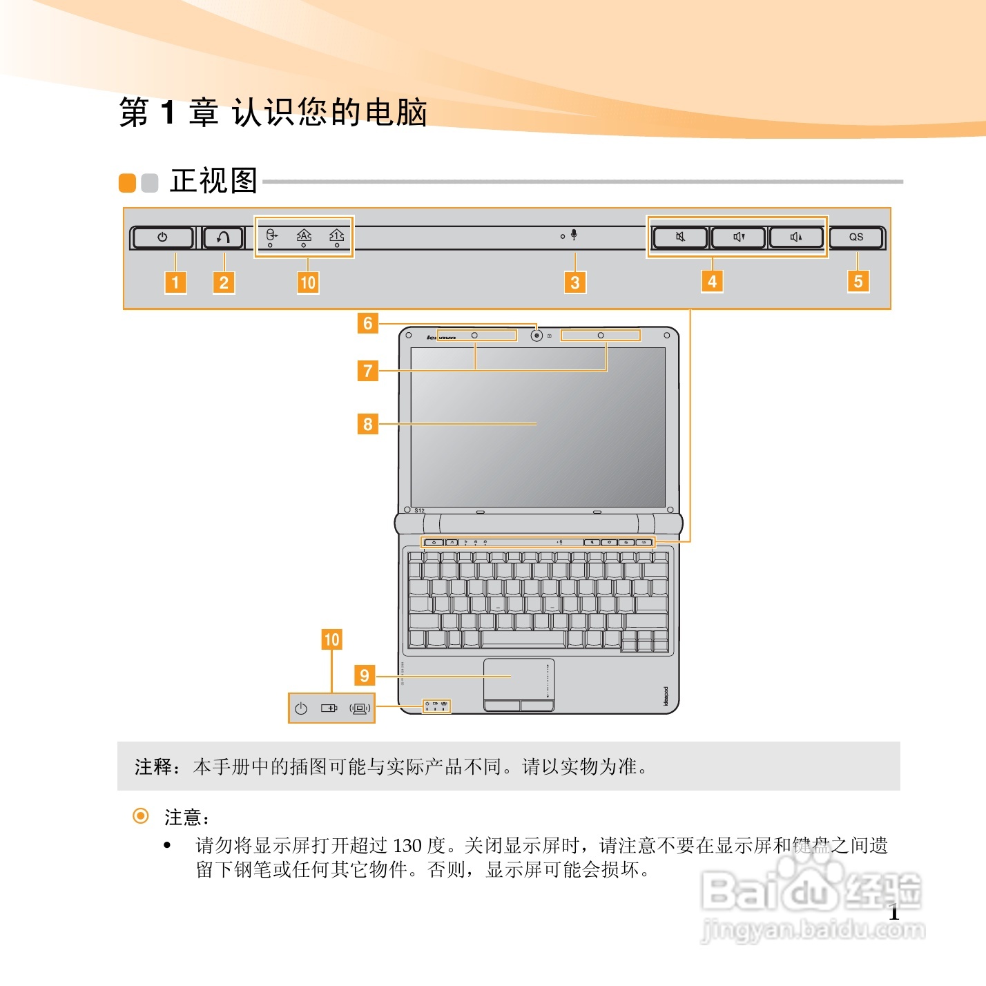 联想笔记本电脑S12型说明书:[2]