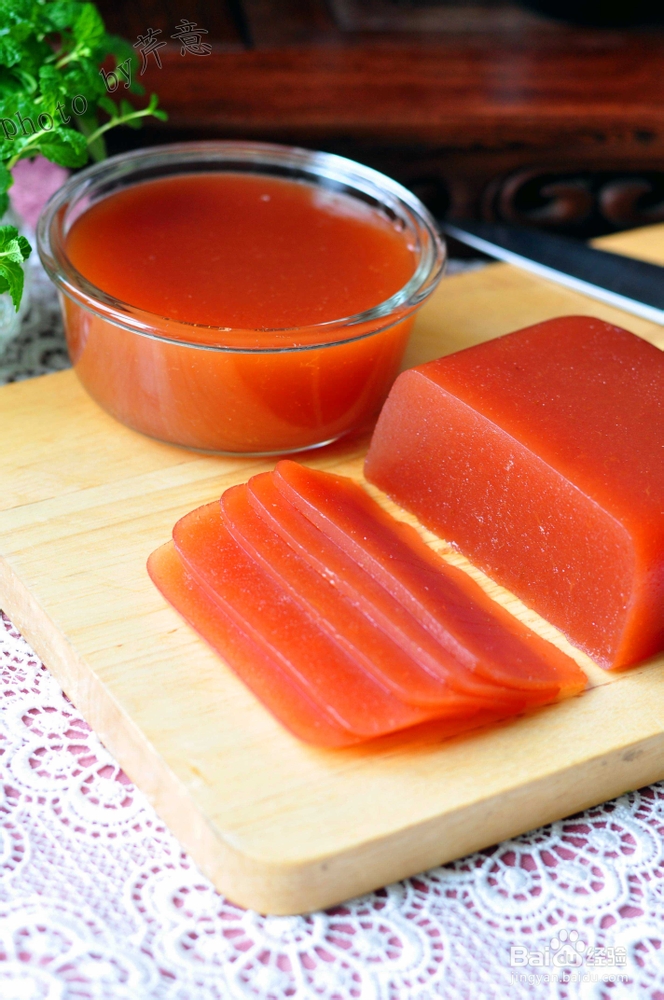 山楂果酱山楂糕的做法