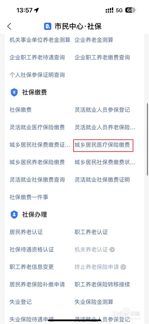 支付宝怎么医保缴费