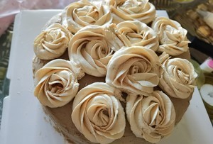 焦糖海盐栗子蛋糕的做法