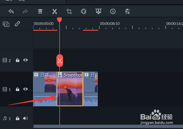 万兴喵影filmora如何制作画面定格效果？