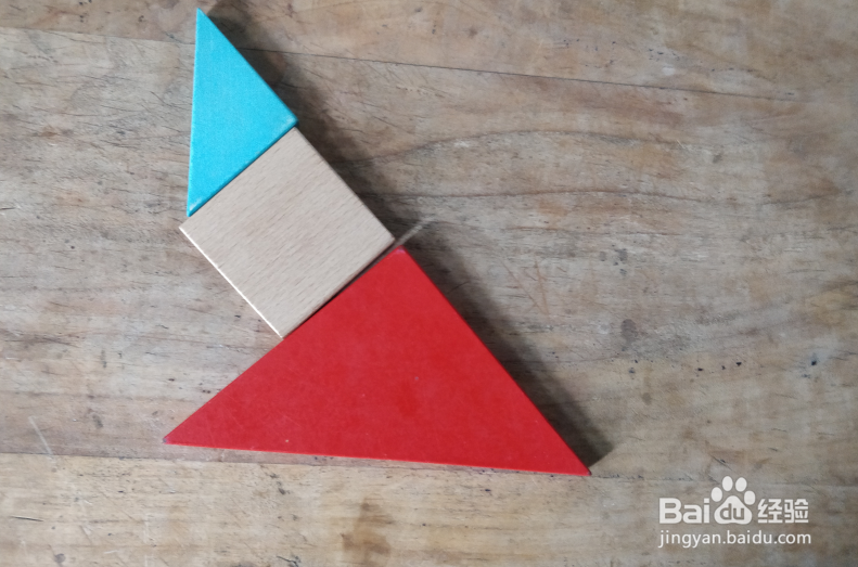 用七巧板怎样拼一只奔跑的小猫?