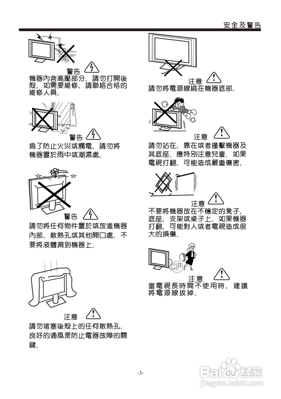 声宝LC-32N1H型液晶电视机说明书:[1]
