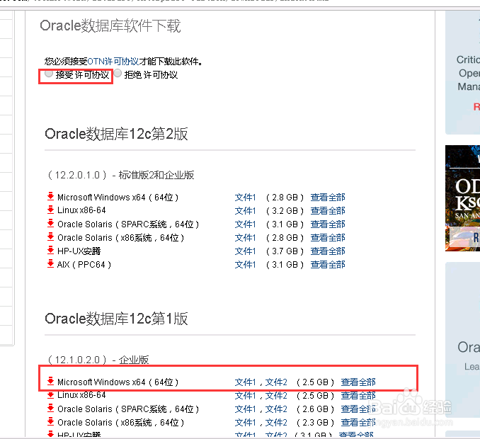 Oracle12c-1版安装连接