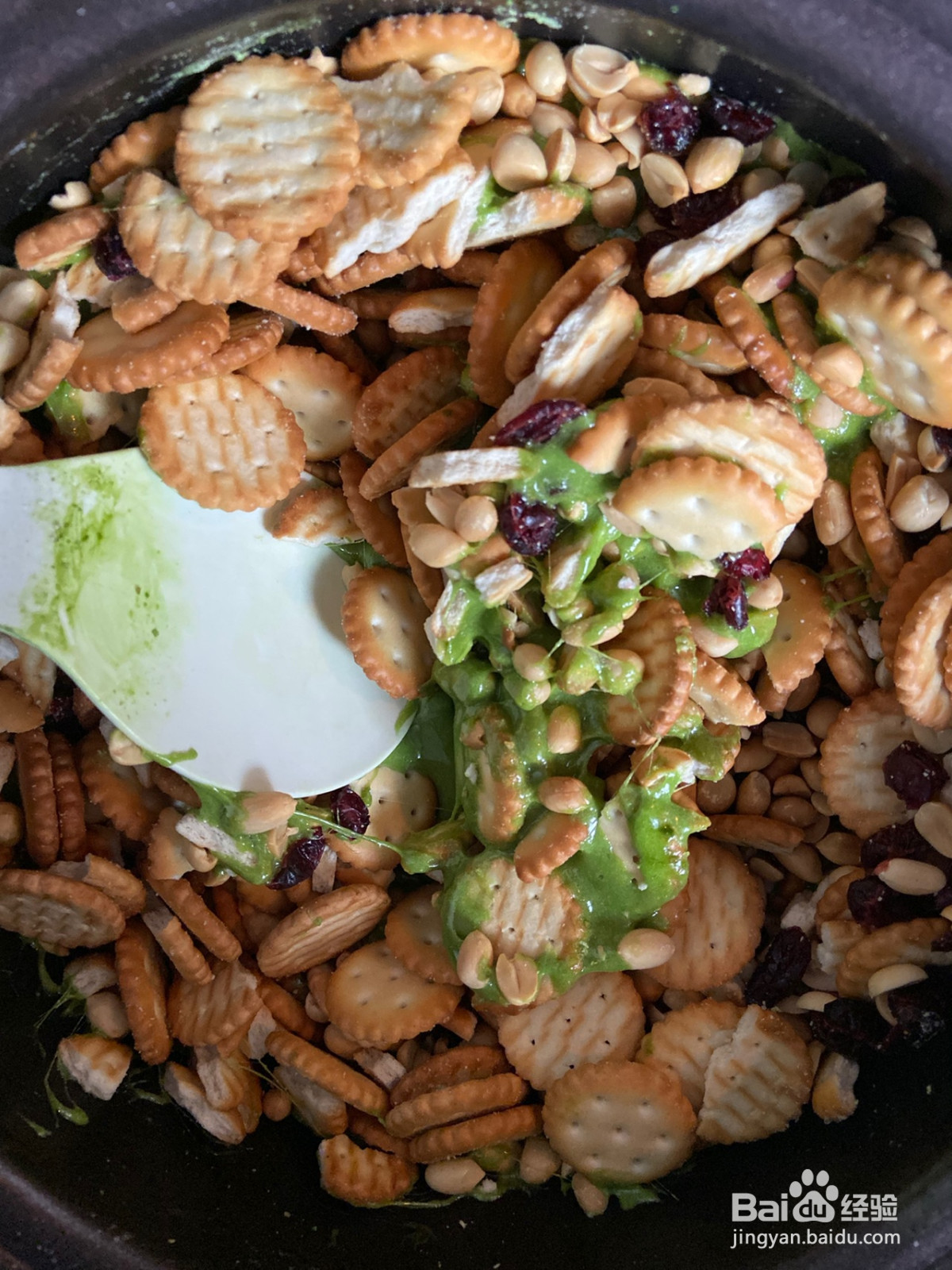 抹茶雪花酥的做法