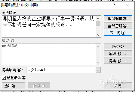 word怎么拼写检查
