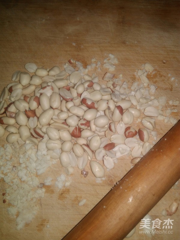 紫薯花生酥的做法