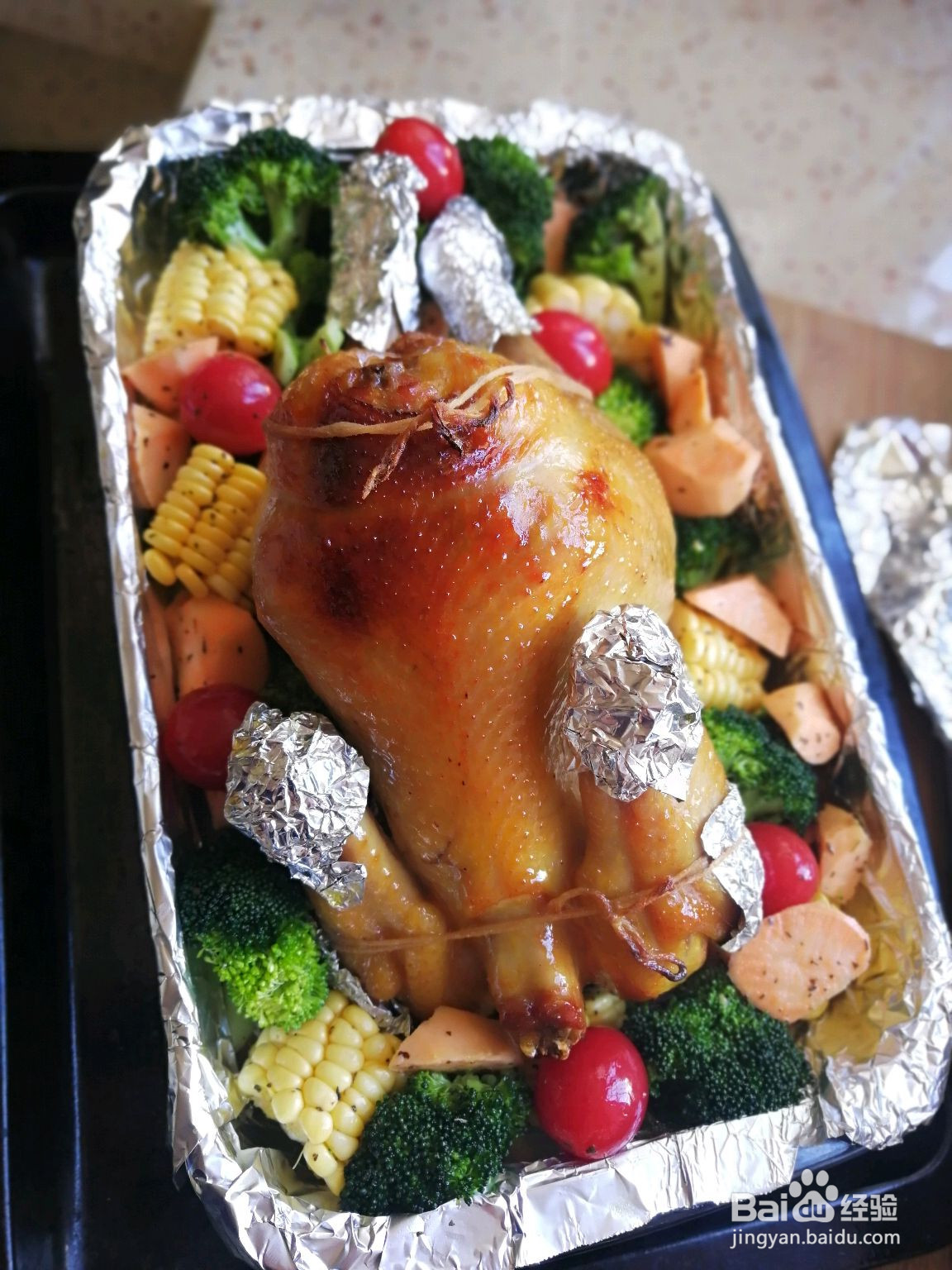 蜜汁苹果烤鸡的做法