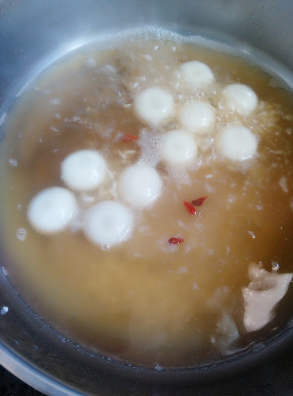 酒酿汤圆的做法