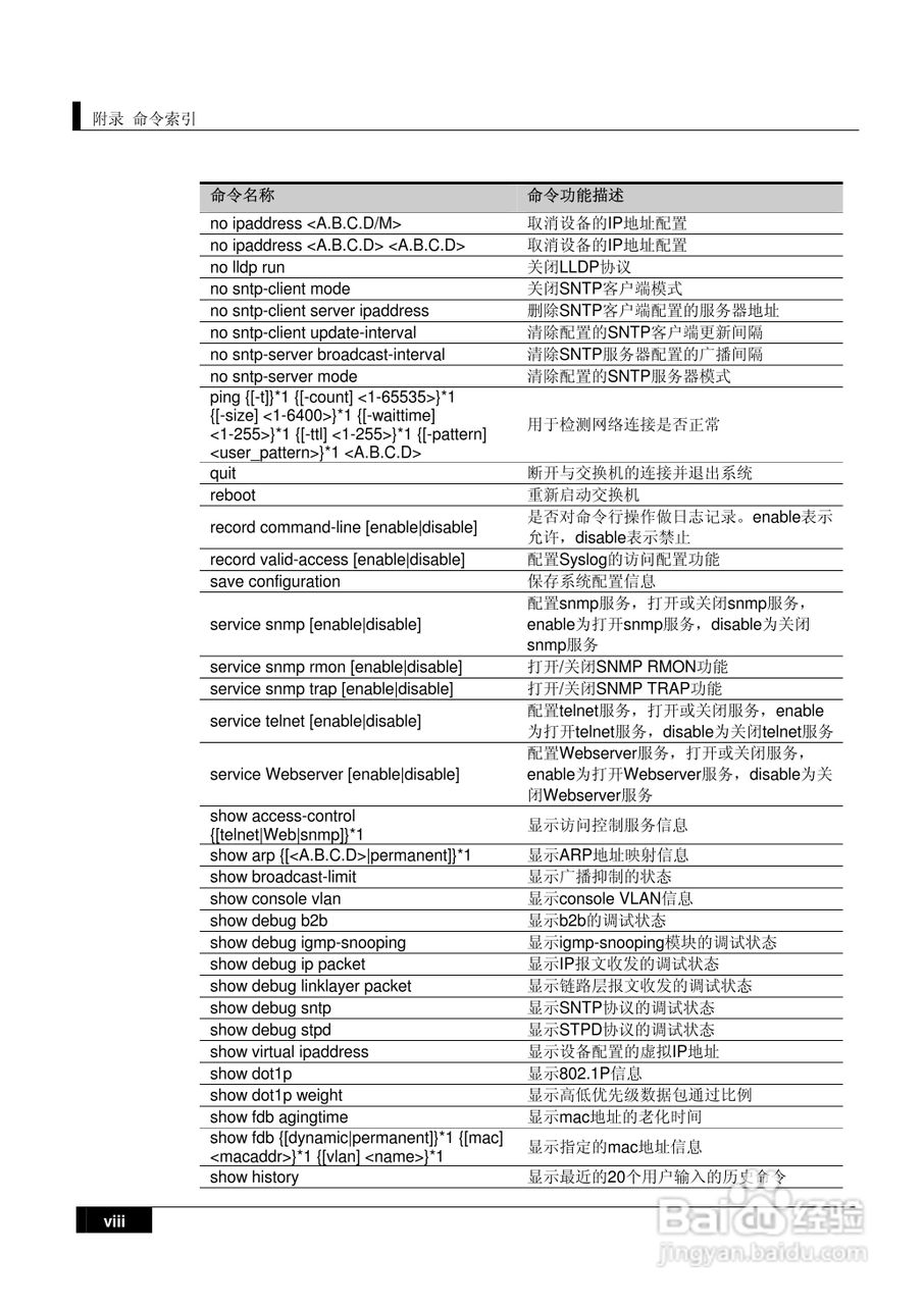 港湾网络交换机Hammer2E型说明书:[21]