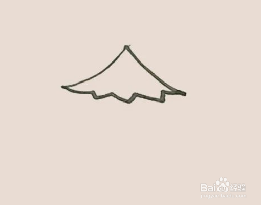 简笔画松树的简单画法