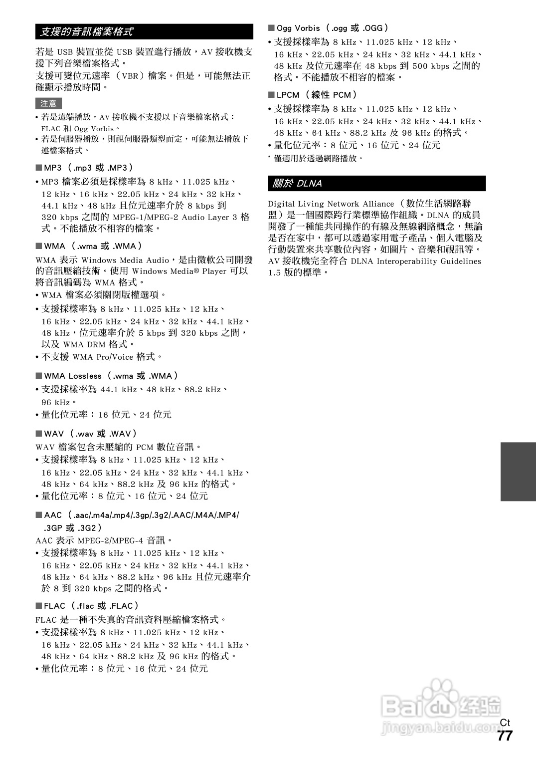 ONKYO TX-NR609 AV 接收机使用手册:[4]