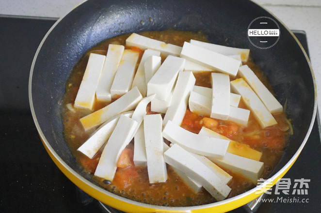西红柿渍豆腐