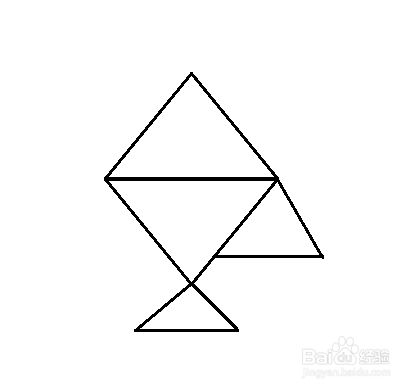 如何画七巧板的简笔画