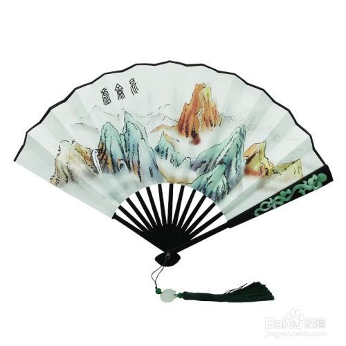 玉清昆仑扇的制作方法