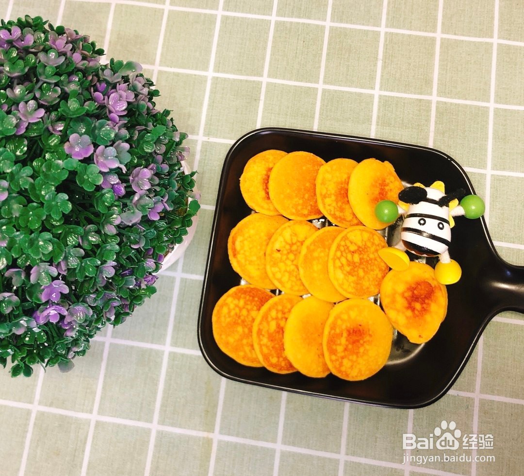 奶香玉米饼的做法