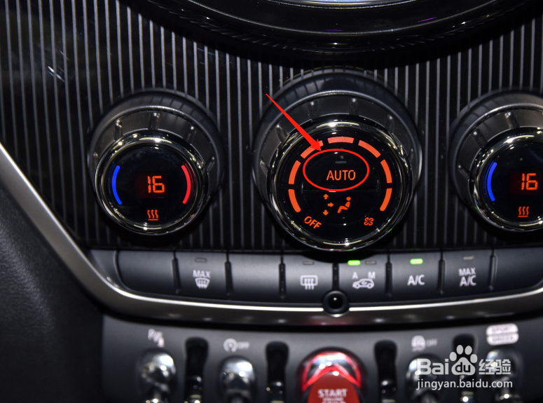 MINI COUNTRYMAN汽车空调怎么调节
