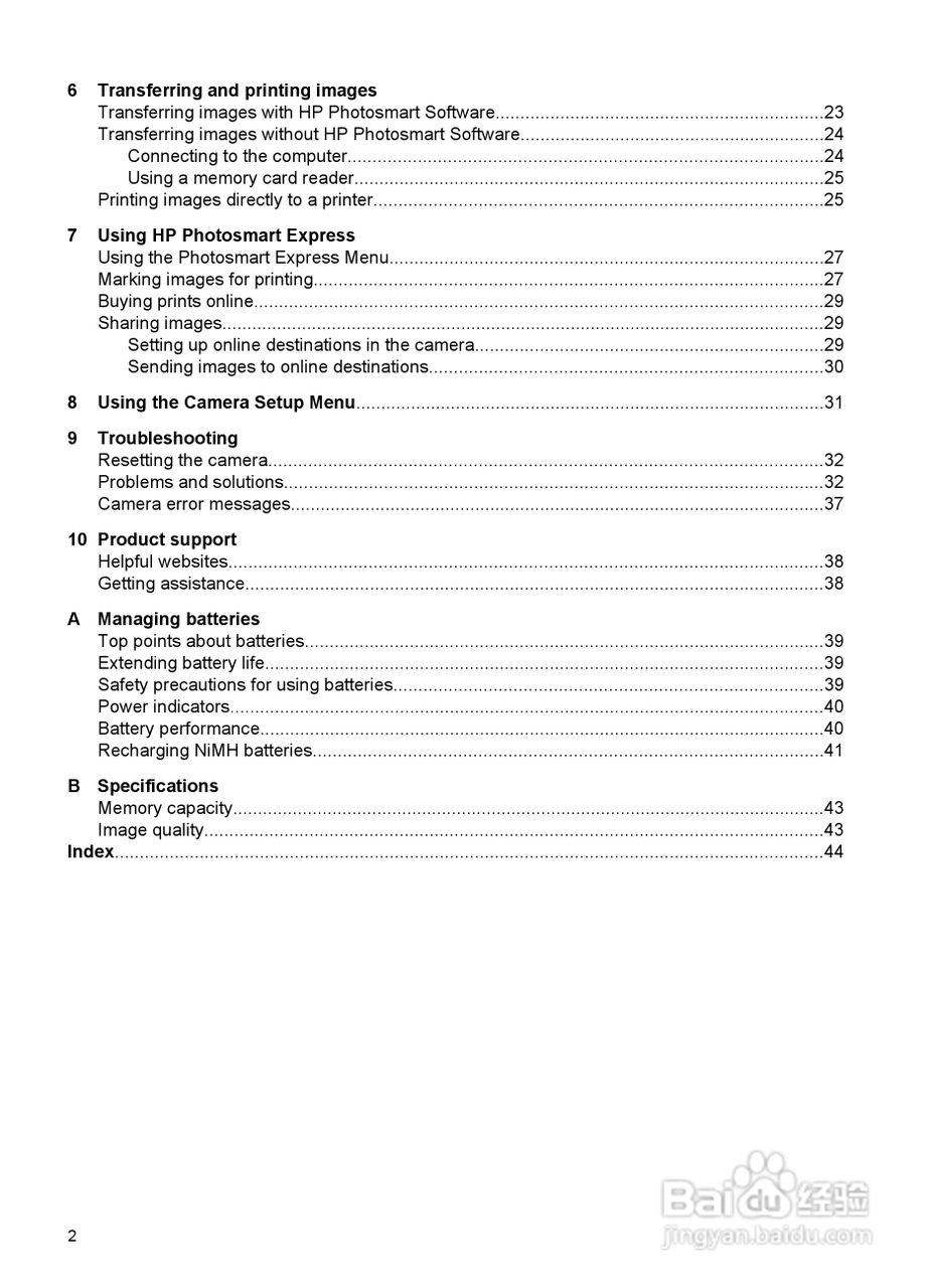 惠普Photosmart Mz67数码相机使用说明书:[1]