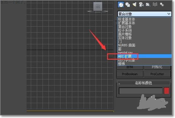 3DMAX 挤出墙面后如何再开门洞