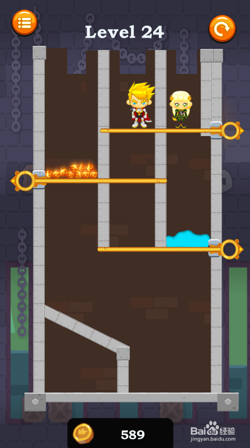 如何通过Caio Hero Rescue的Level 24？