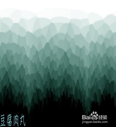 制作有童话感的森林