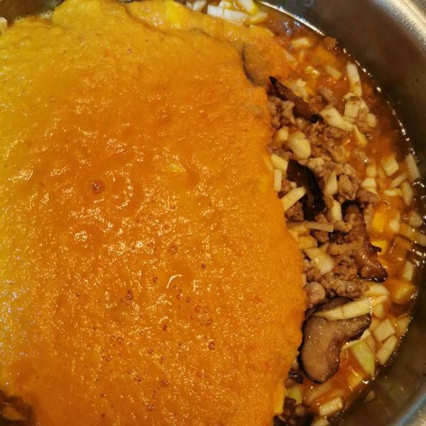 蔬菜肉酱意大利面