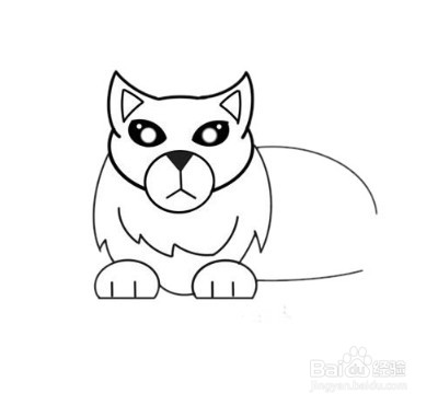 怎么画出缅甸的小猫呢？