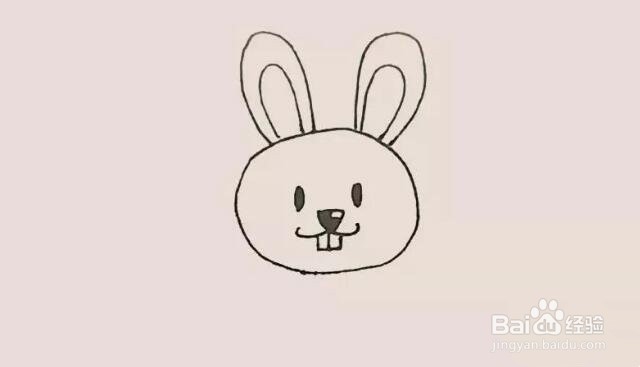 怎么画萝卜兔子呢?