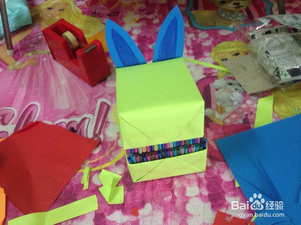 幼儿园手工制作《动物的牙齿》